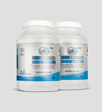 resicromo resinas guadalajara kit a+b