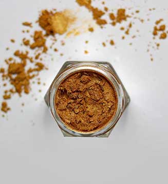 pigmento en polvo color amarillo flourecente